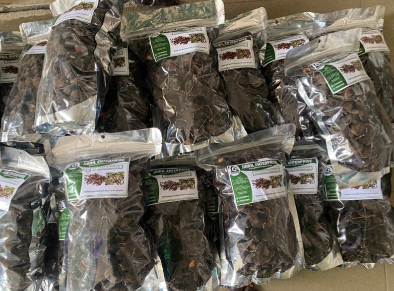 Black velvet tamarind, Yooyi, Dialium guineensis, organic fruits, 200g/10 USD, shipping/10 USD, phyto certificate 12 USD image 1