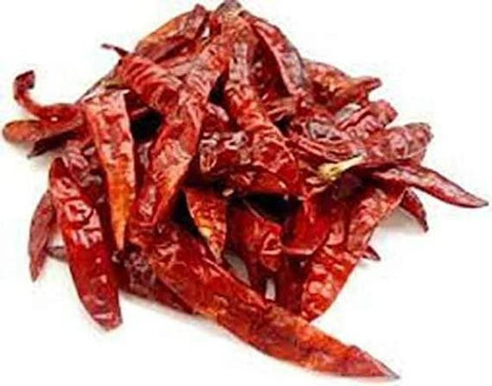 Fresh dried chilli pepper packet of 200g cost is 11 USD Etsy