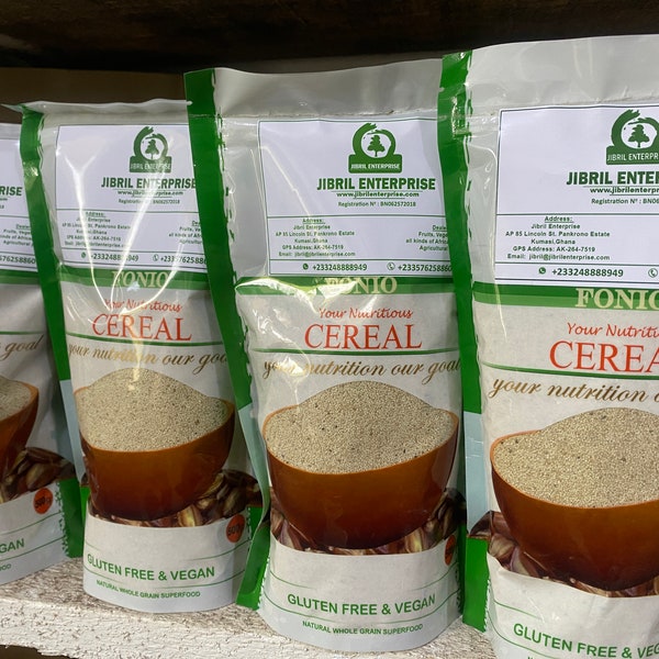 Fonio grains for consumption, rice substitute, good taste, 500g/5 USD, shipping cost/10 USd, phyto certificate 12 USD
