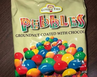 Pebbles chocolate(groundnut coated with chocolate), 350g/28 USD, free shipping