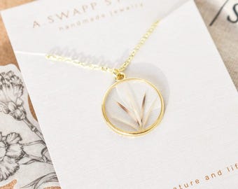 Custom Hedgehog Quill Necklace: Resin Memorial Jewelry, Gold Plated