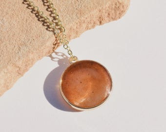 Sedona Sand Resin Necklace – Handmade Arizona Keepsake Jewelry