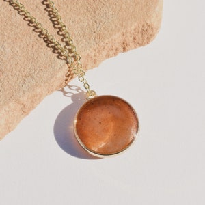 Sedona Sand Necklace: Handmade Resin Jewelry, Arizona Keepsake Gift
