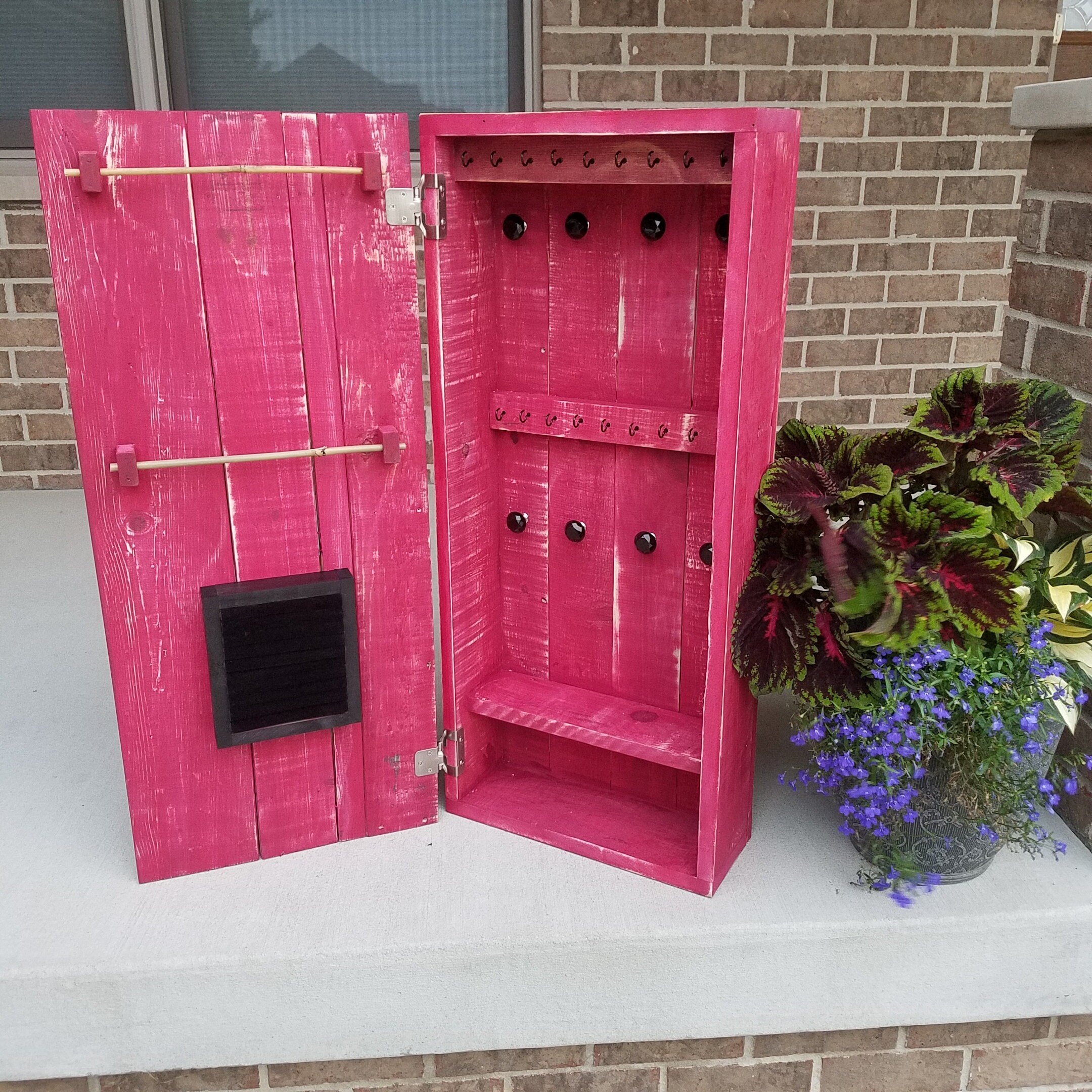 Organizador de armario de joyería almacenamiento de la percha | Etsy