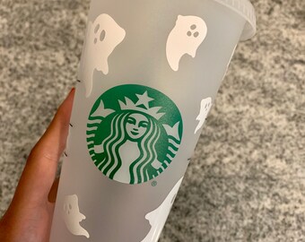 Hey Boo Halloween Starbucks Cold Cup – TG Custom Designs