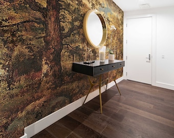 Autumn Forrest  | Wall Mural | Wall Decor | Self-Adhesive | Art Wallpaper | Express Shipping |  #472