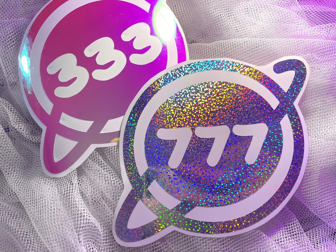 Angel Number Vinyl Sticker: Lucky Car, Laptop, Water Bottle Decal - Etsy