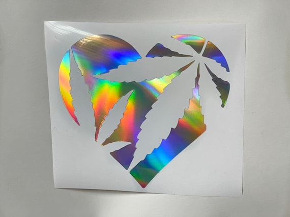 Skin Holographique 3D 'Feuille De Cannabis' Pour Xbox One X - Autocollant Vinyle - Marque Itsaskin