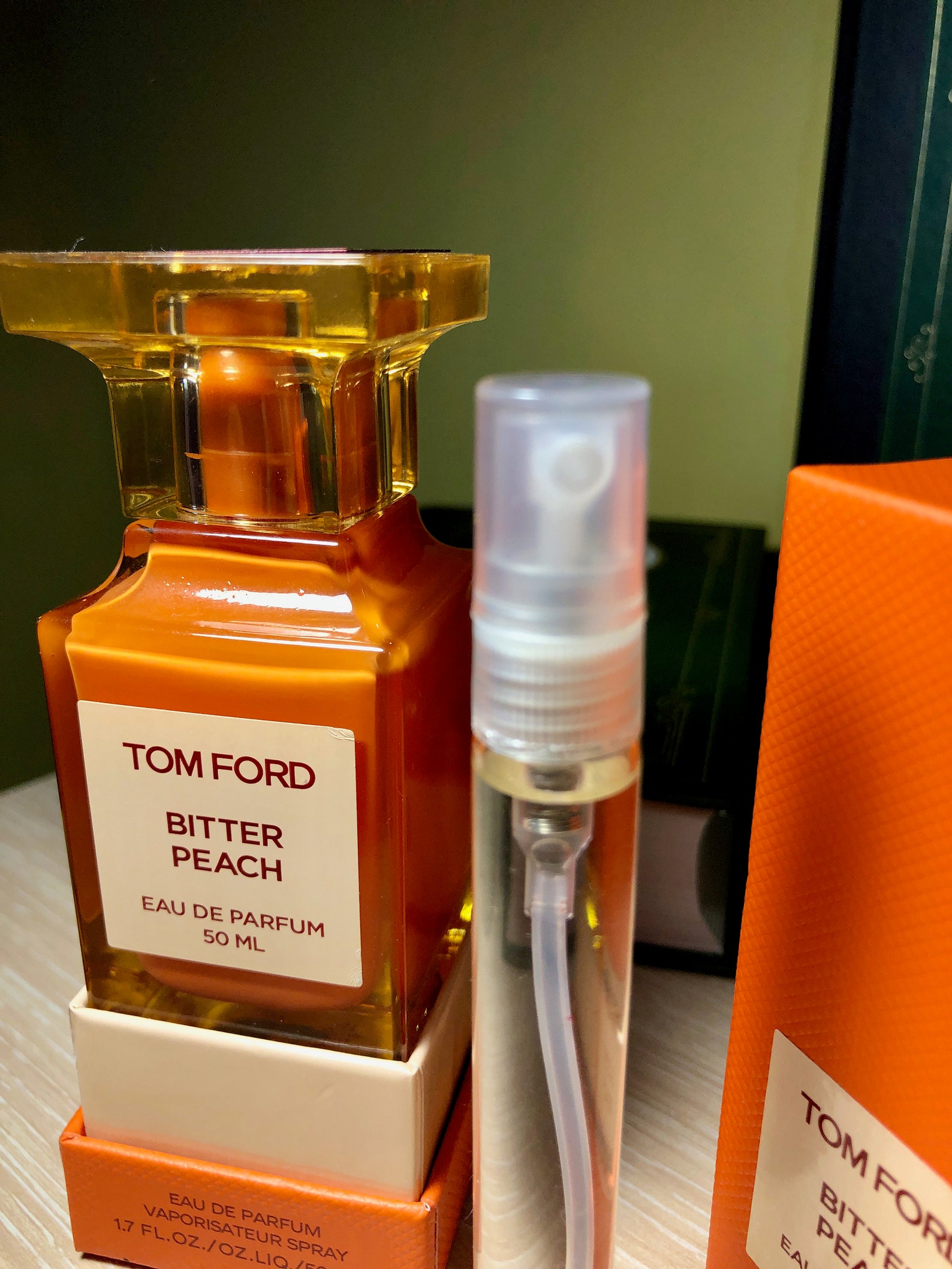 Tom Ford eau de perfume bitter peach 10 ml decant | Etsy