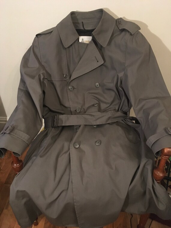 Vintage London fog trench coat