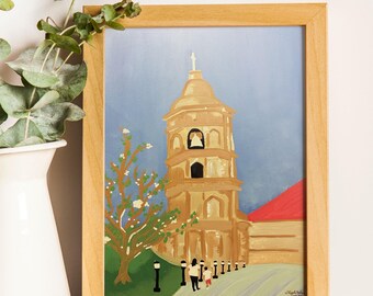 Santa Maria PI Art Print