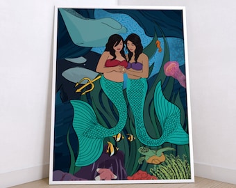 Mermaids Poster