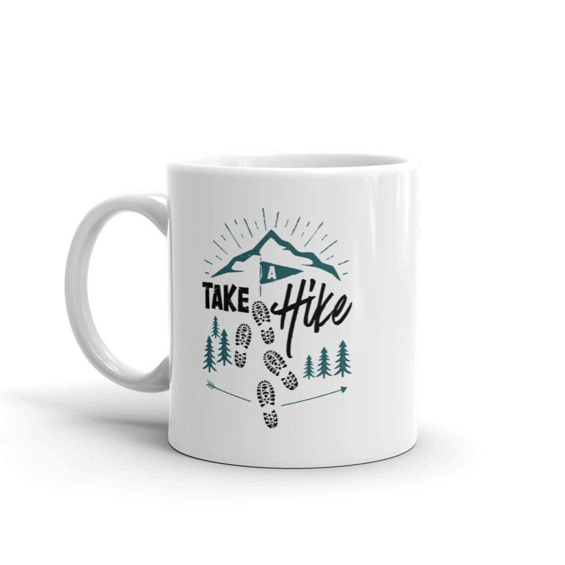 Hiking Mug Take a Hike Tea Cups Campfire Coffee mugs Hiker Etsy