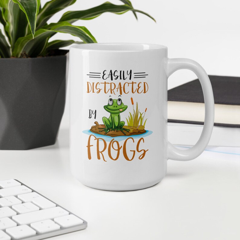 Cute Frog Coffee Mug Birthday Mugs for Men Women Who Love