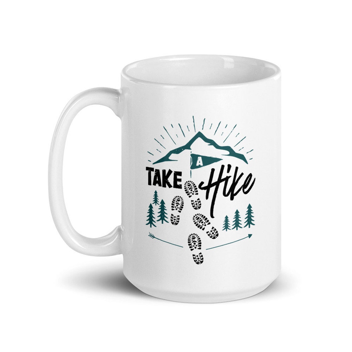 Hiking Mug Take a Hike Tea Cups Campfire Coffee mugs Hiker Etsy