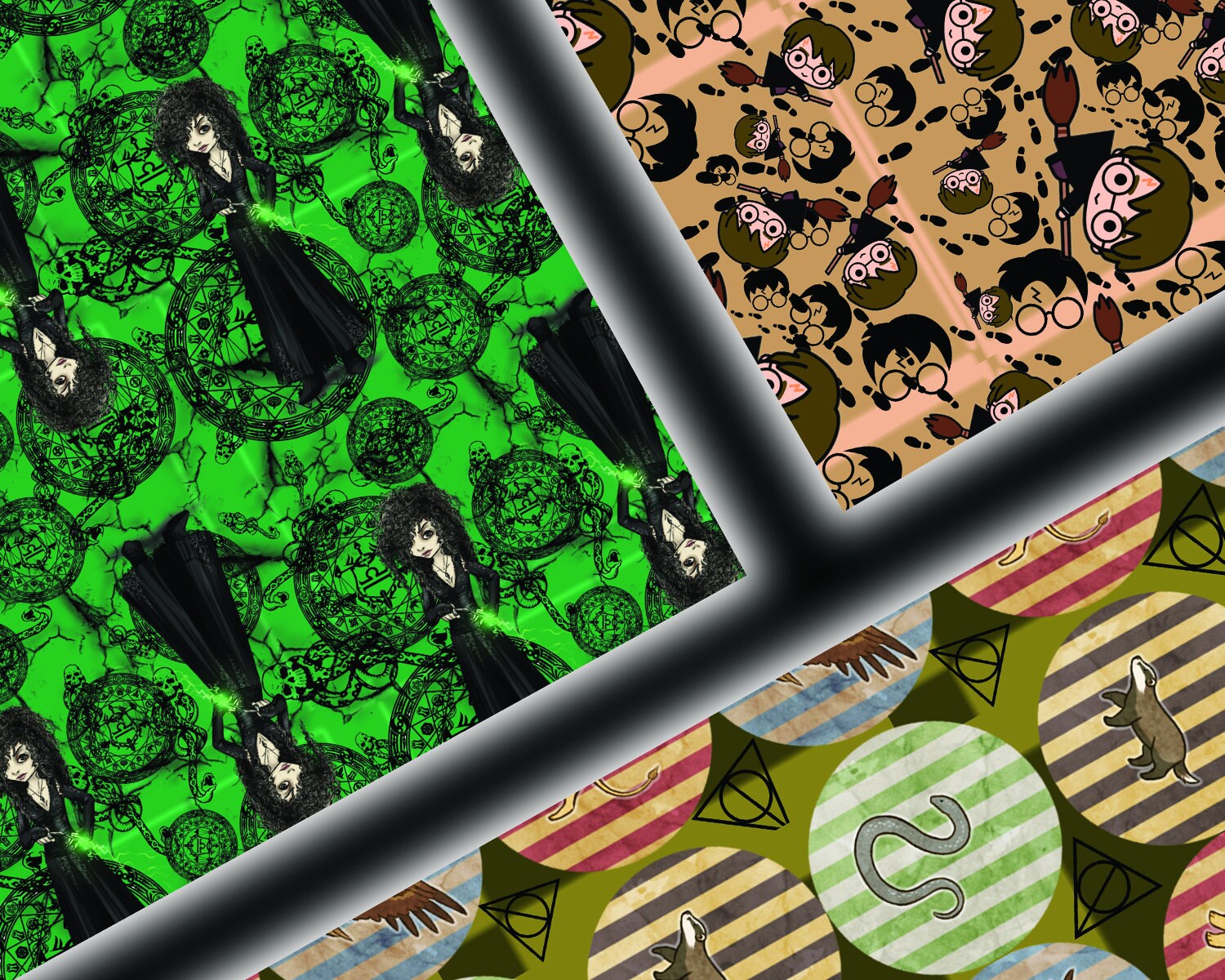 10 Harry Potter digital papers clipart scrapbooking paper Etsy