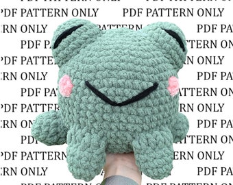 Jumbo Frog Crochet PATTERN