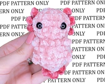 Mini Axolotl &quot;Axolittle&quot; Crochet PATTERN