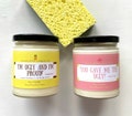 Ugly & Proud Soy Candles: Sponge Candle, Character Candle