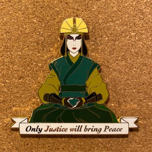 No Justice No Peace enamel pin