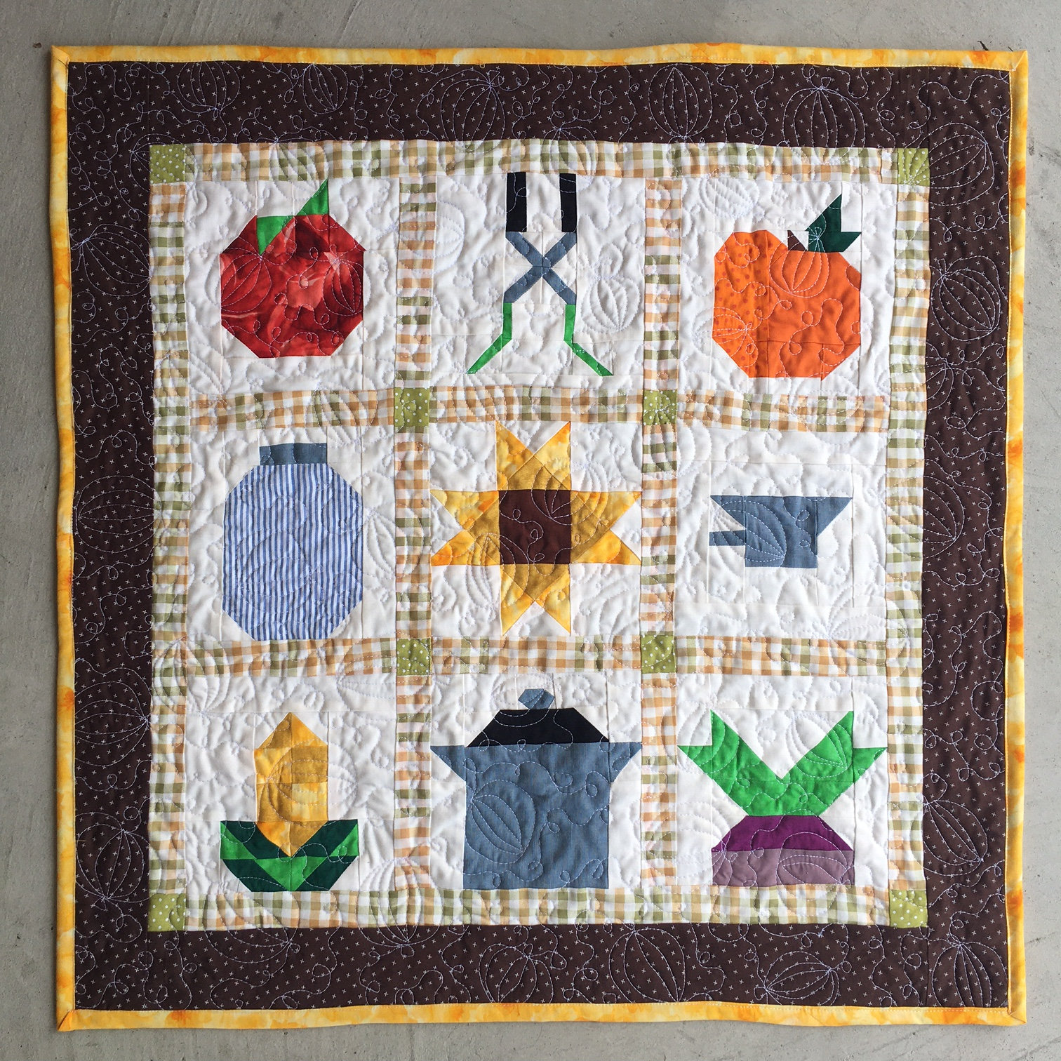 PDF Quilt Patterns: Harvest Quilt- Includes Instructions for 6 Inch and ...