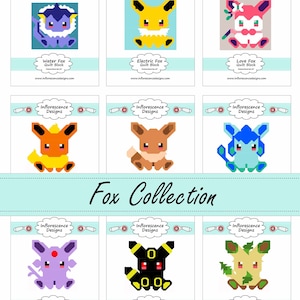 Fox Quilt Block Collection PDF: Includes instructions for a 24&quot; and NEW 12&quot; finished block
