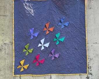PDF 3D Butterfly Spring Fling Quilt Pattern