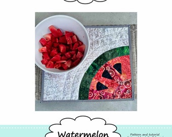 PDF Digital File Watermelon Decor Pattern