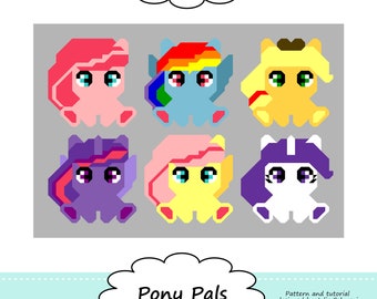 Pony Pals PDF Quilt Block Pattern: Includes Instructions for 24" Finished Blocks