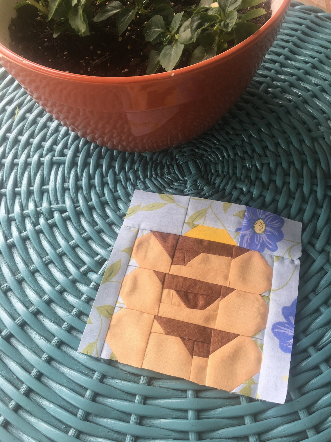 PDF Quilt Block Pattern Pancakes Includes Instructions for Etsy