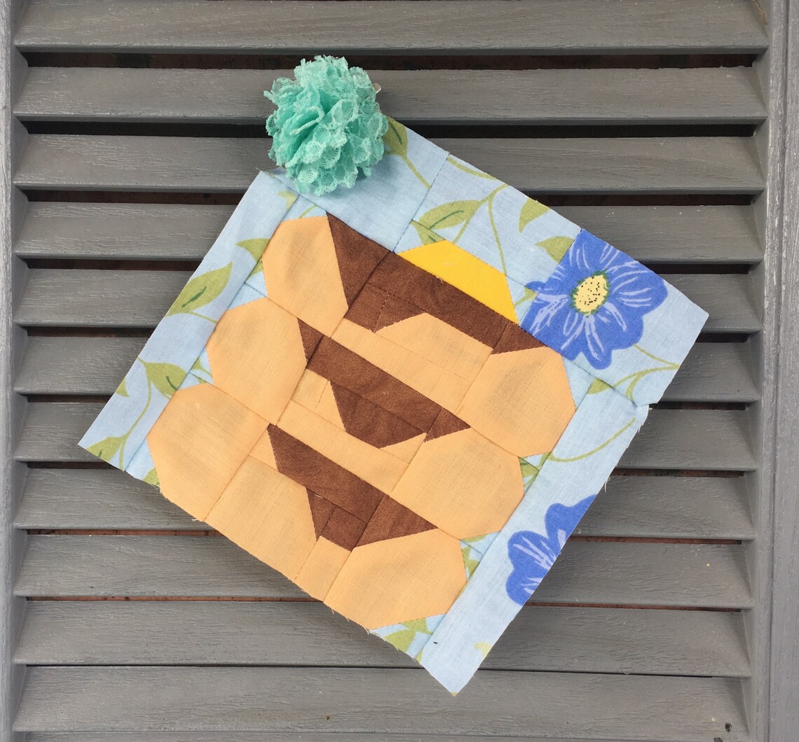 PDF Quilt Block Pattern Pancakes Includes Instructions for Etsy