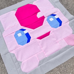 PDF Quilt Block Pattern: Balloon Fairy- Includes Instructions for 24"