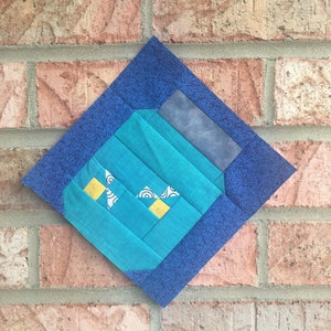 Firefly PDF Quilt Block Pattern: - Includes Instructions for 6 inch and 12 inch Finished Blocks