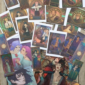 Impressões de fanart de Alexael Artworks no estilo Art Nouveau