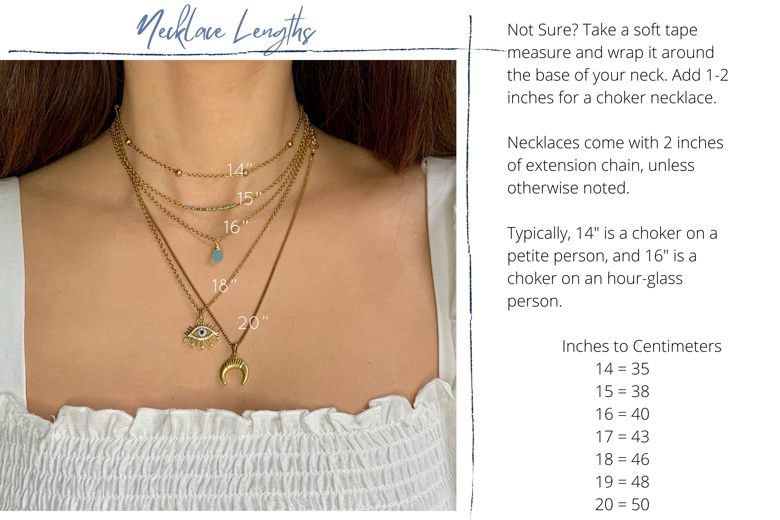 Delicate Gold and White Lariat Dainty 