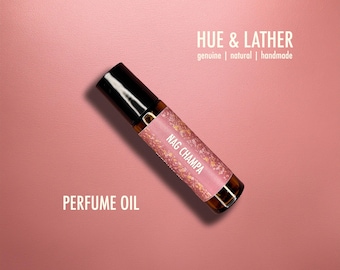 Nag Champa Perfume Oil – Warm Incense Botanical Scent