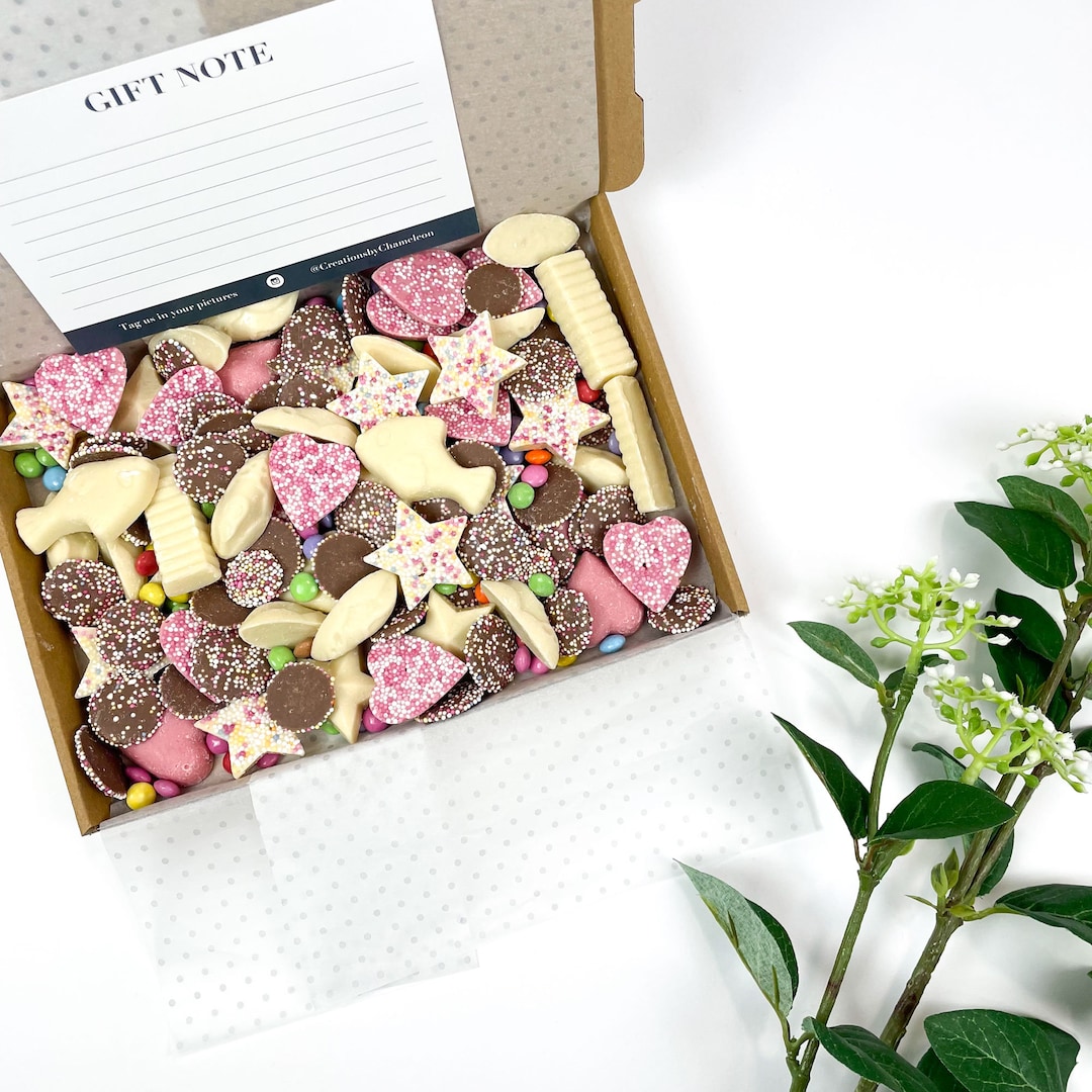 CHOCOLATE Letterbox Pick & Mix 1000g, Chocolate Gift Box, Birthday
