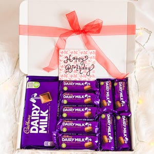 Cadburys Chocolate Letterbox Gift Box | Gifts for Him | Hug In A Box | Gifts For Her | Fathers Day Gifts | Birthday Chocolate Hamper Box