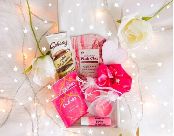 Mini Self Care Letterbox Gift | Birthday Gifts for Her | Pink