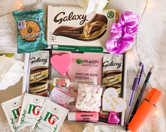 University Survival Letterbox Gift | Back To School Gift Box | University Self Care Gift Box | Student Self Care Pamper Box