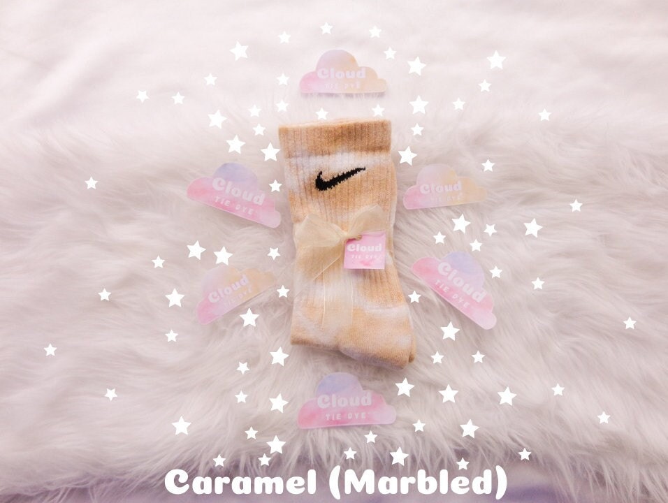 etsy tie dye nike socks