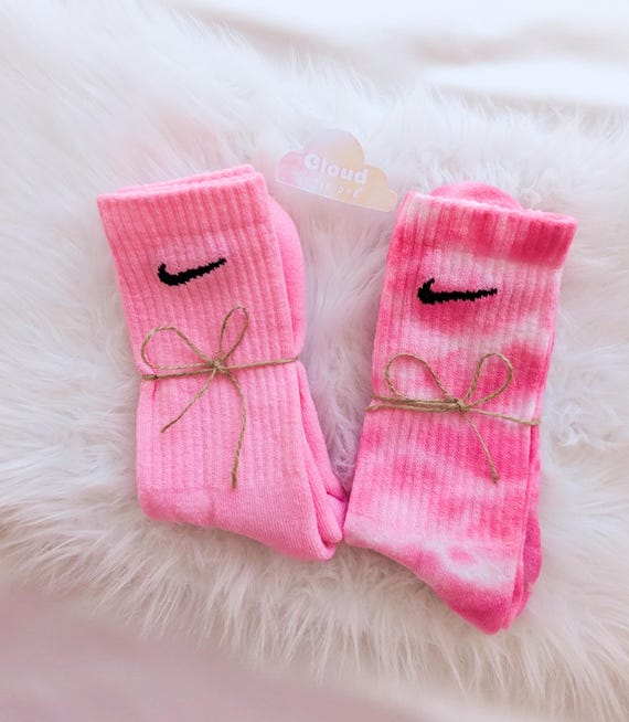 etsy tie dye nike socks