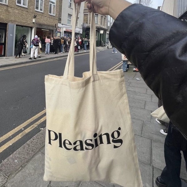 PLEASING Harry Styles tote bag cloth bag PLEASING