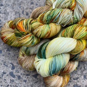 Corn Maze-hand dyed yarn