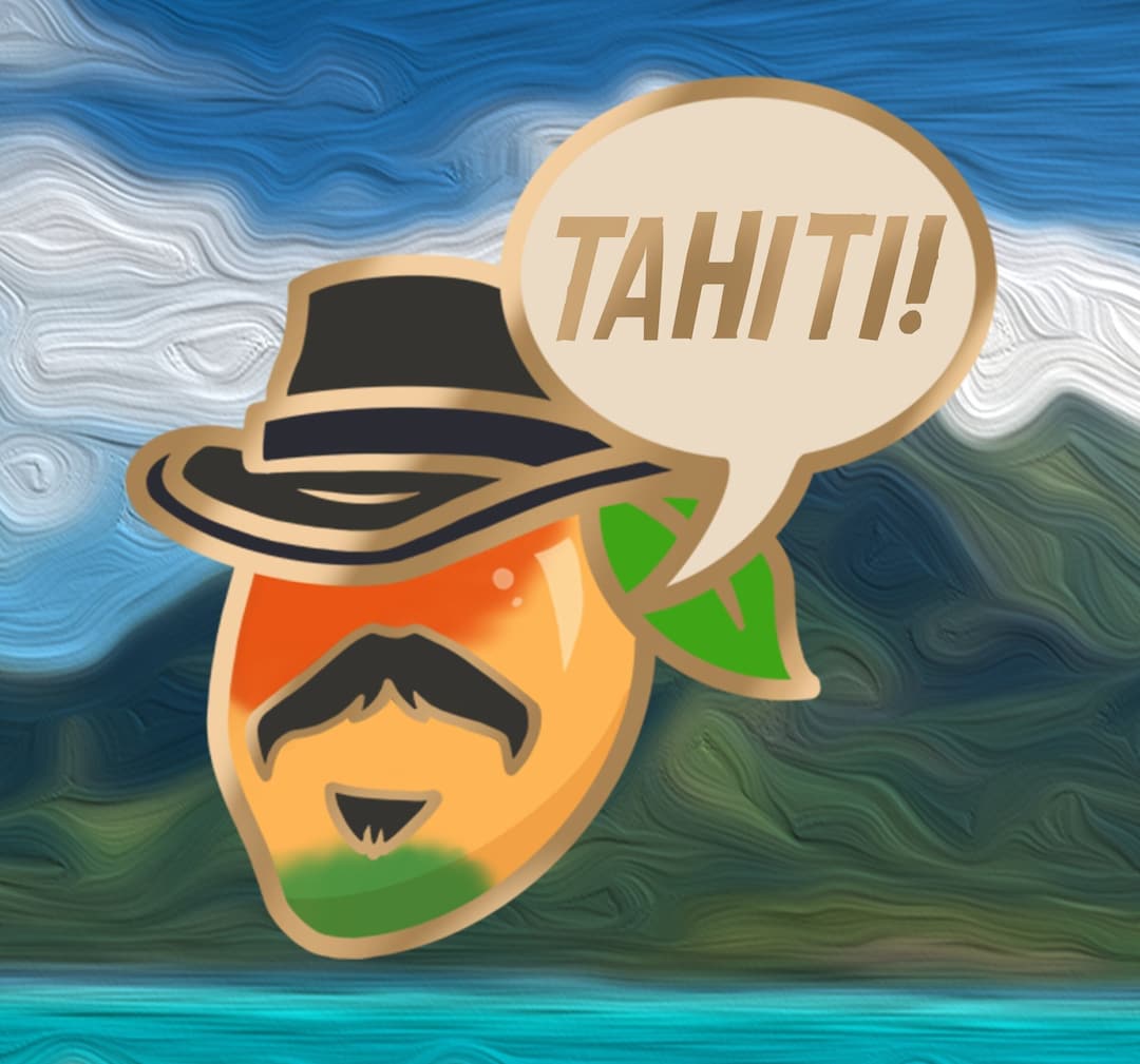RDR2 Dutch Tahiti Mango Enamel Pin Etsy