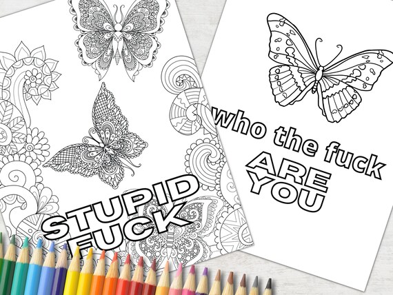 Rude colouring book deals