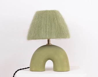 Handmade Cactus Green 'Me' Lamp, Table Lamp, Lighting, Designer Lamp, Unique Lamp, Statement Lamp, Bold, Colourful Light