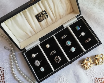 antique multi ring box
