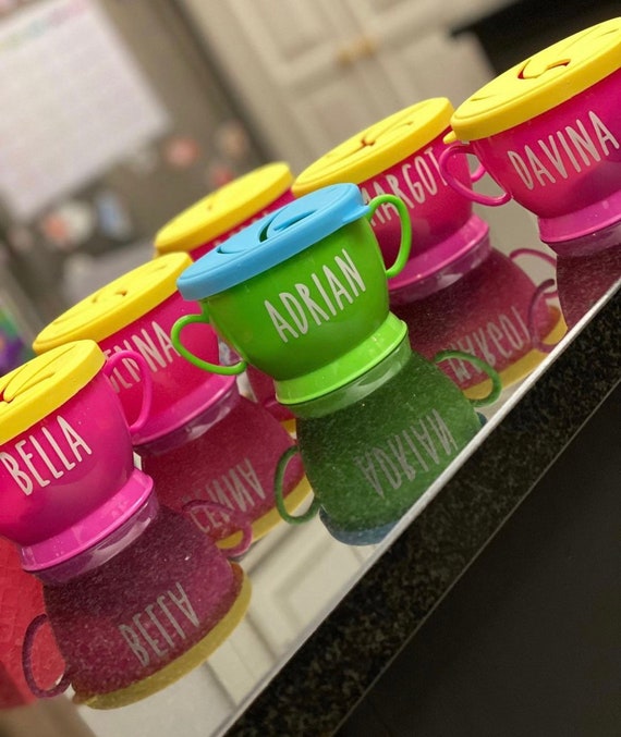 Personalized Toddler Snack Cup Etsy