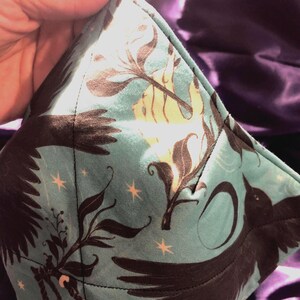 Reversible Bowl Cozies, Hot/Cold Bowl Pads, Microwave safe Bowl Holders, &#39;READY TO SHIP&#39; Witchy Kitchen Decor